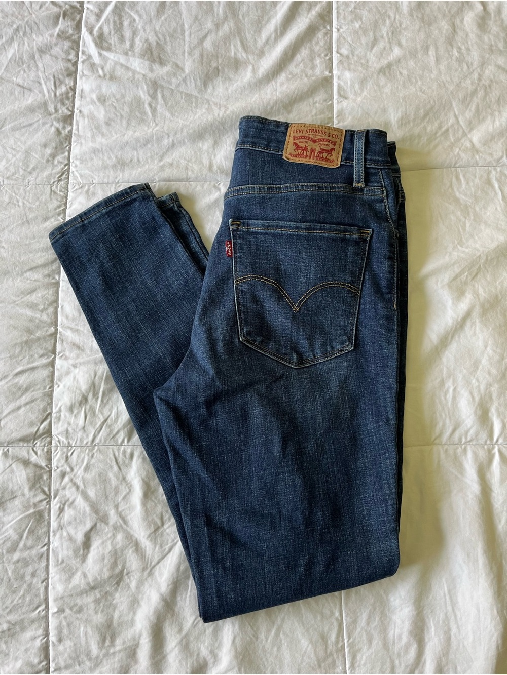 Levi's Dark Blue Slim Fit Jeans